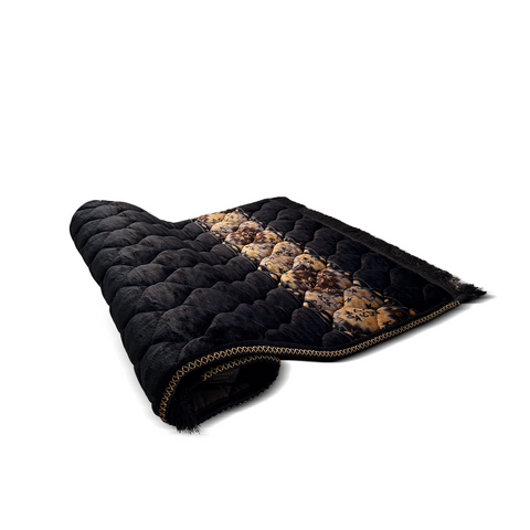 Noir Royal Grace - Premium Quilted Prayer Mat