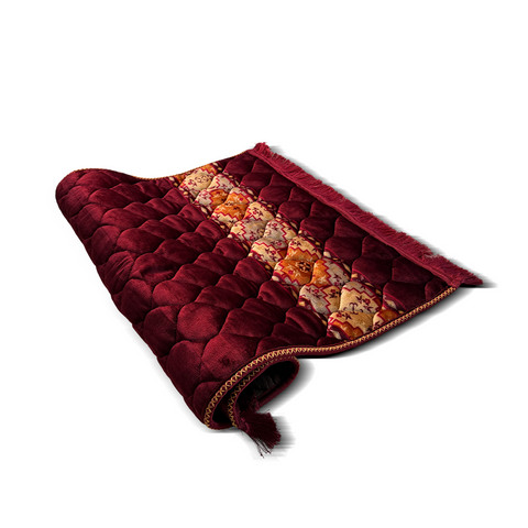 Crimson Royal Legacy - Premium Quilted Prayer Mat
