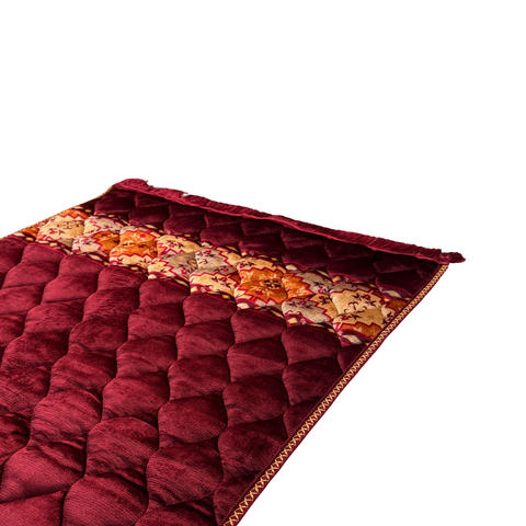 Crimson Royal Legacy - Premium Quilted Prayer Mat